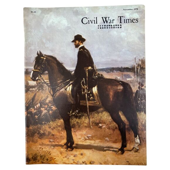 1978 Civil War Times Illustrated Lot of 10 Issues VG+ History Magazine Excl Mar - Picture 11 of 12
